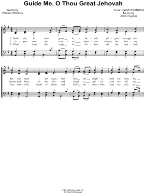 Guide Me, O Thou Great Jehovah
