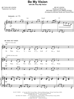 Be My Vision (with Be Thou My Vision)