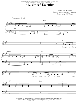 In Light of Eternity