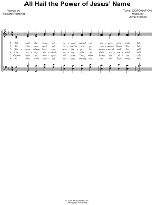 All Hail the Power of Jesus' Name