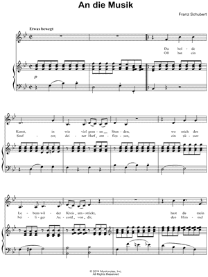 An Die Musik