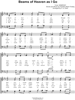 Beams of Heaven As I Go