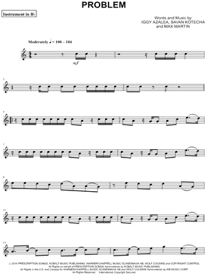 Problem - Bb Instrument