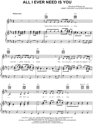 All I Ever Need Is You