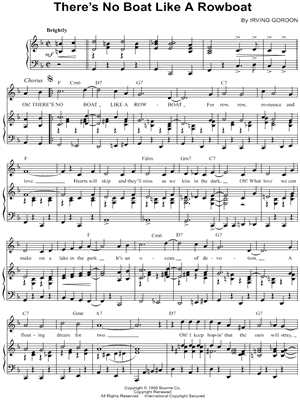 There's No Boat Like A Rowboat