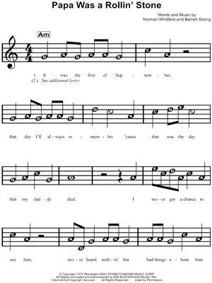 Papa Was a Rollin' Stone