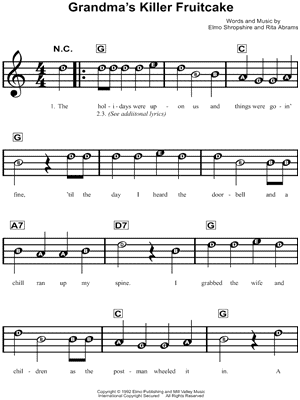 GRANDMA'S KILLER FRUITCAKE