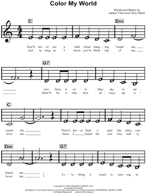 COLOR MY WORLD