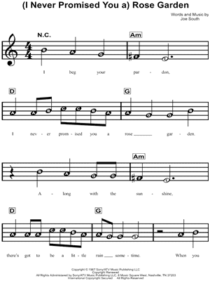 (I Never Promised You) A Rose Garden