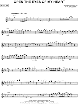 Open the Eyes of My Heart