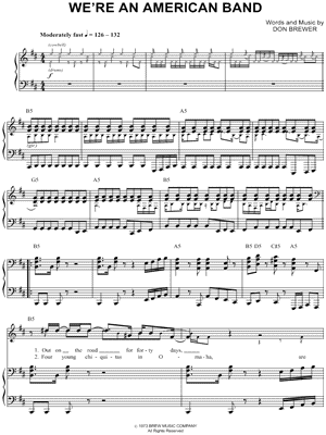 We're An American Band