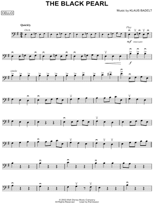 The Black Pearl from Pirates of the Caribbean: The Curse of the Black Pearl - Sheet Music