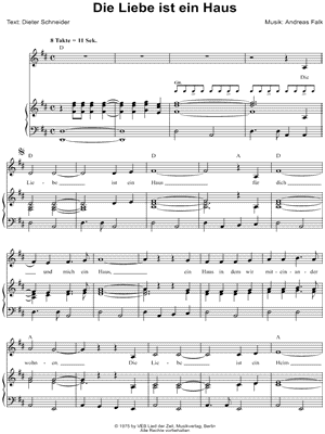 Die Liebe ist ein Haus