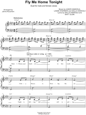 Fly Me Home Tonight