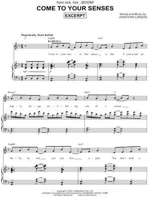 Come to Your Senses [Excerpt]