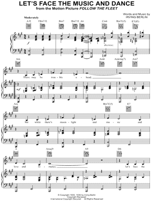 Let's Face the Music and Dance