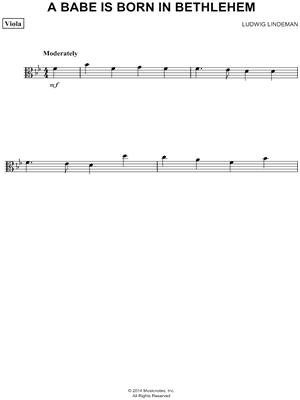 A Babe Is Born In Bethlehem