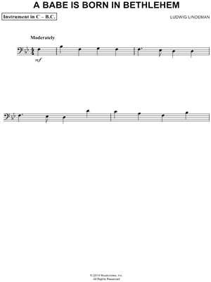 A Babe Is Born In Bethlehem