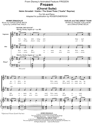 Frozen (Choral Suite)