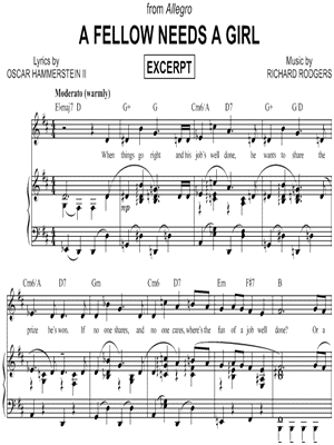 A Fellow Needs A Girl