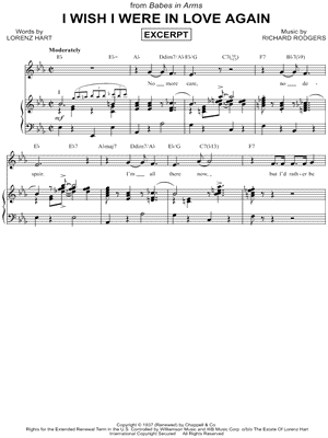 I Wish I Were In Love Again