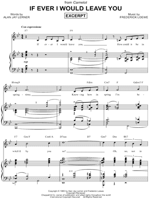 If Ever I Would Leave You