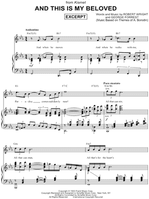 AND THIS IS MY BELOVED