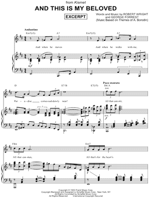 AND THIS IS MY BELOVED