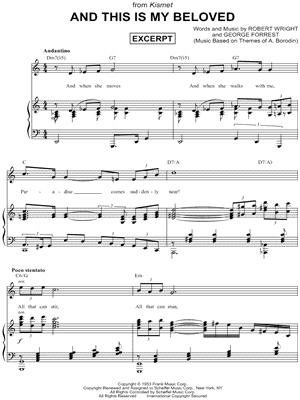 AND THIS IS MY BELOVED