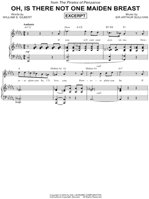 Oh, Is There Not One Maiden Breast