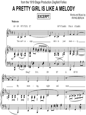 A PRETTY GIRL IS LIKE A MELODY