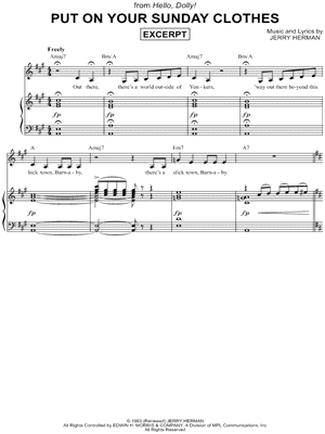 PUT ON YOUR SUNDAY CLOTHES