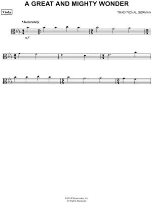 A Great and Mighty Wonder