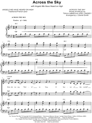 Across the Sky (with Angels We Have Heard on High)