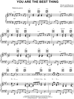 You Are The Best Thing