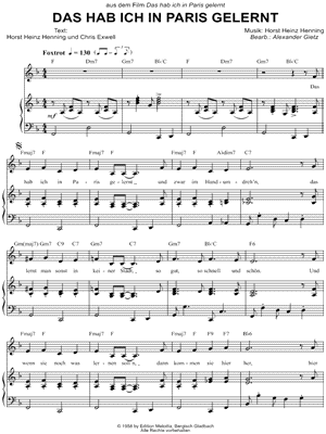Das Hab Ich In Paris Gelernt