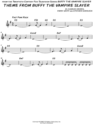 Theme From Buffy the Vampire Slayer