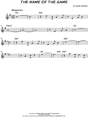 The Name Of The Game