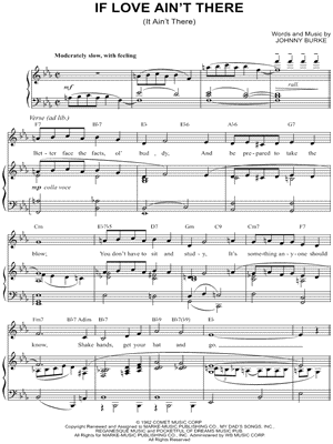 If Love Ain't There