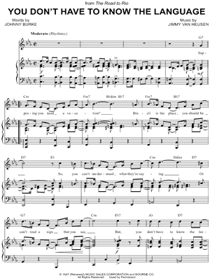 You Don't Have To Know The Language