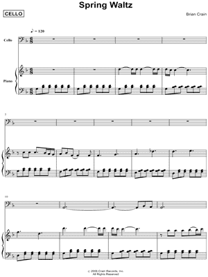 Spring Waltz - Piano & Cello