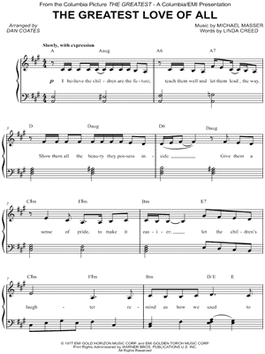 The Greatest Love of All