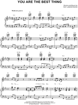 You Are the Best Thing