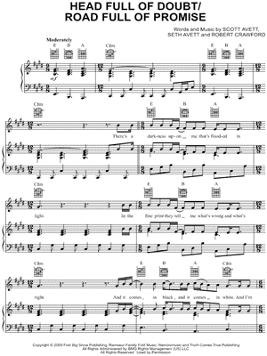 Head Full of Doubt / Road Full of Promise