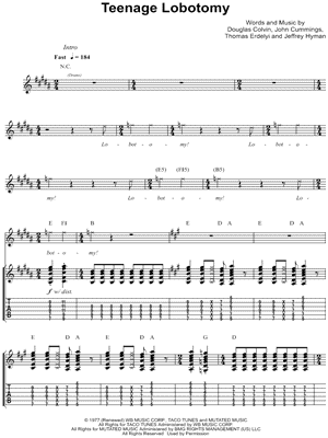 TEENAGE LOBOTOMY