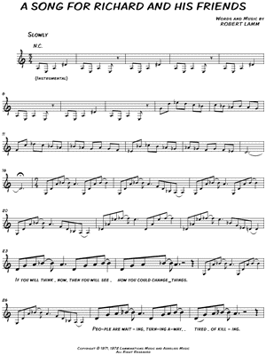 A Song For Richard And His Friends