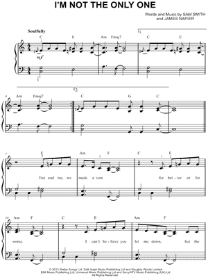 I'm Not the Only One