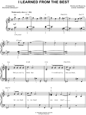 I LEARNED FROM THE BEST