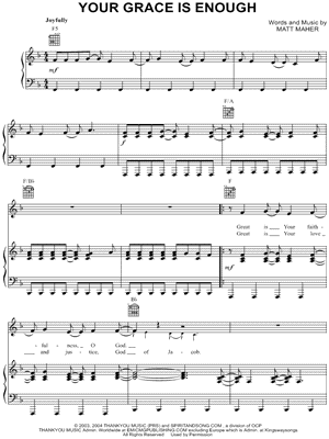 Your Grace Is Enough