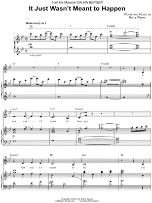 It Just Wasn't Meant To Happen